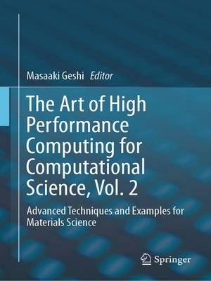 cover image of The Art of High Performance Computing for Computational Science, Volume 2